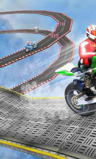 Racing Moto Bike Stunt : Impossible Track Game 1