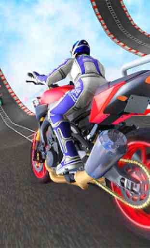 Racing Moto Bike Stunt : Impossible Track Game 2