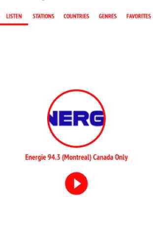 Radio Energie 94.3 Montreal 1