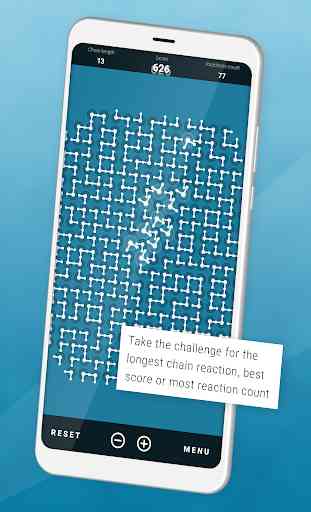 Reagent: game-challenge for longest chain reaction 3