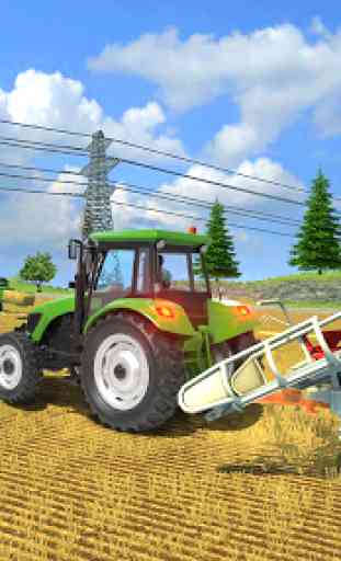Real Farm Town Farming Simulator Tractor Game 4