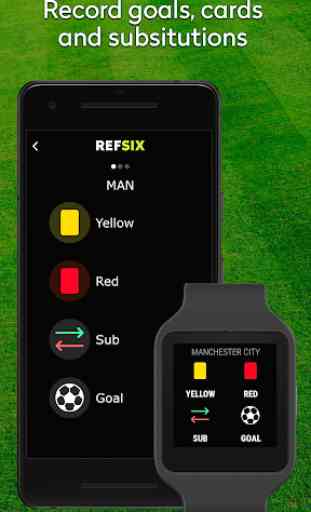 REFSIX - Soccer Referee Watch App 3