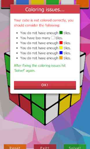 Rubiks Cube Solver 3D 3