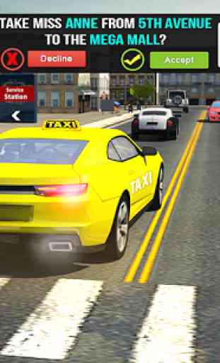 Rush Hour Taxi Cab Driver: NY City Cab Taxi Game 1