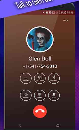 scary glen doll video call and chat simulator 2