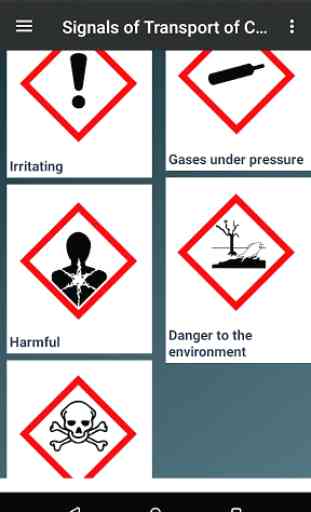 Signals of Transport of Chemical Substances 2