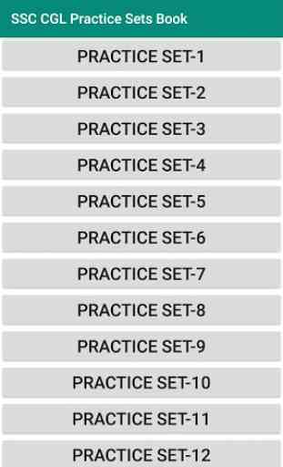 SSC CGL Practice Sets Book 1