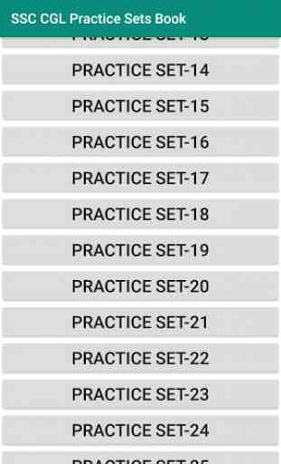 SSC CGL Practice Sets Book 2