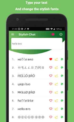 Stylish Text : Chat with Styles (Font Styles) 1