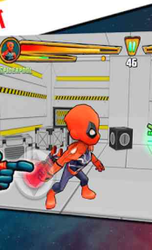 Superheroes League - Free fighting games 4