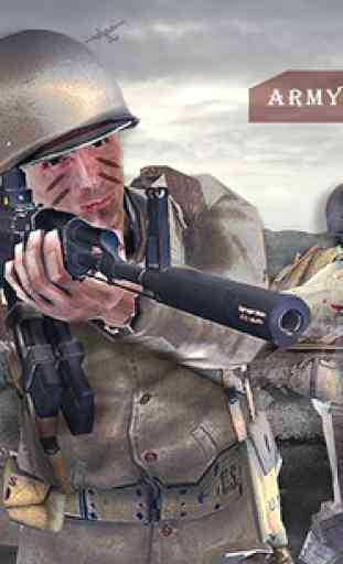 US Army WW2 Battlegrounds Call Of World War 2 Game 1