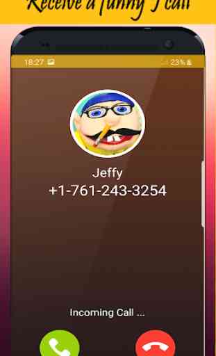 video call and chat simulator with jeffy's 2