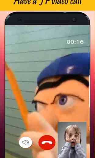 video call and chat simulator with jeffy's 4