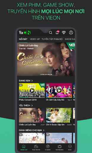 VieON – TV Show, Phim HD 1