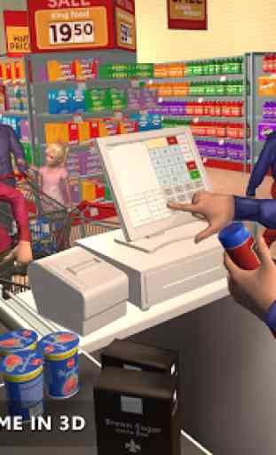 Virtual Supermarket Grocery Cashier 3D Family Game 2