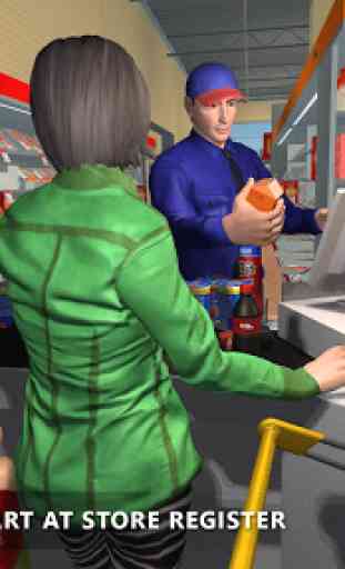 Virtual Supermarket Grocery Cashier 3D Family Game 3