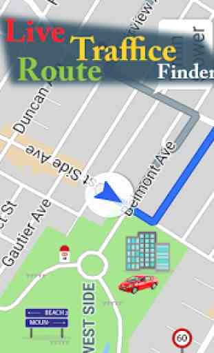 Voice GPS Navigator: Live Traffic & Transit Maps 4