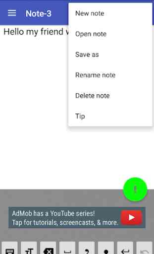 Voice Notebook - continuous speech to text 1