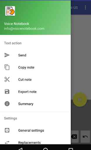 Voice Notebook - continuous speech to text 2