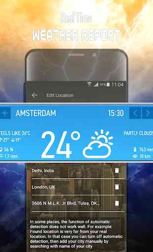 weather clock and widget for android 4