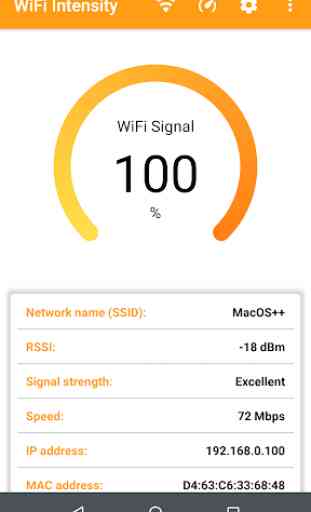 WiFi signal strength meter 1