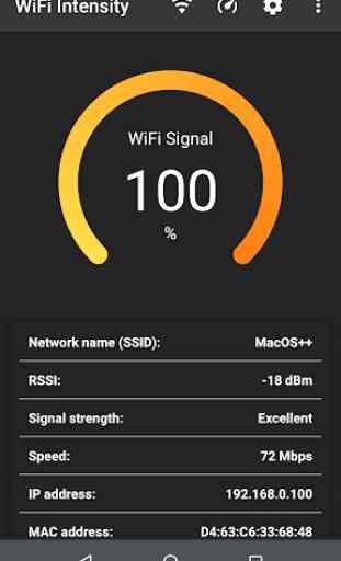 WiFi signal strength meter 2