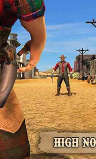 Wild West Town Sheriff Mounted Horse Shooting Game 4