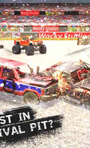 Xtreme Demolition Derby Racing- Muscle Cars Crash 4