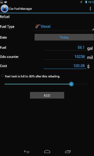 Your Car Fuel Manager 3