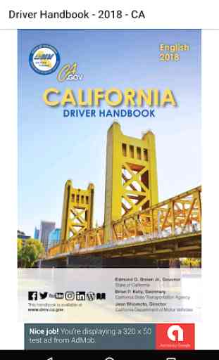 2019 CALIFORNIA DRIVER HANDBOOK DMV 1