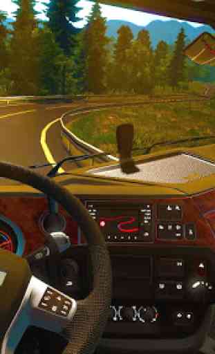 3D Euro Truck Driving Simulator Extreme 1
