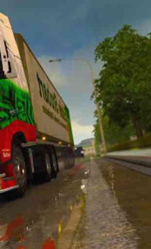 3D Euro Truck Driving Simulator Extreme 2