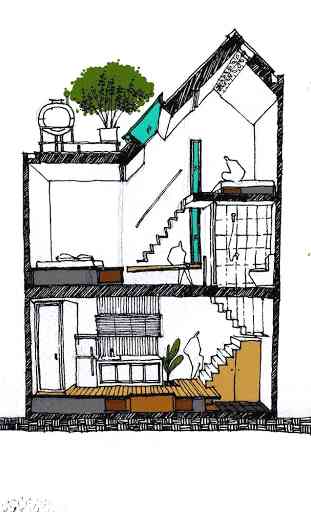 Architecture House Drawing 3