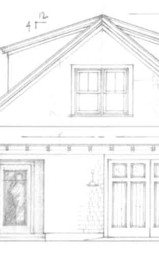 Architecture House Drawing 4