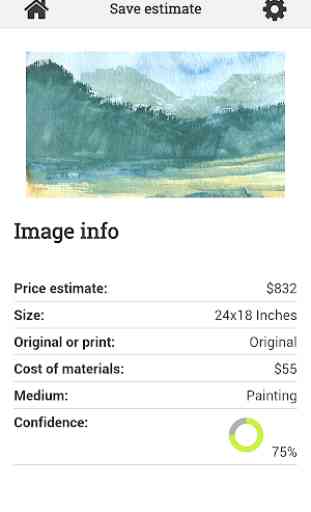 Art Price Calculator (free) 3