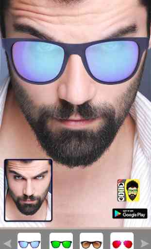 Beard man photo editor Hairstyle & Mustache salon 1