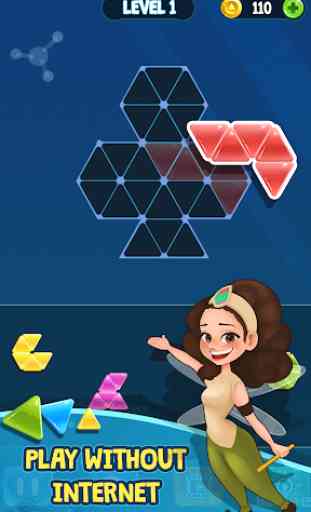 Block Puzzle Triangle Tangram 1