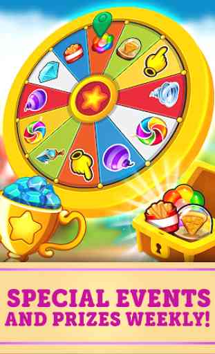 Candy Food Mania - New Match 3 Games 2020 Bonuses 2