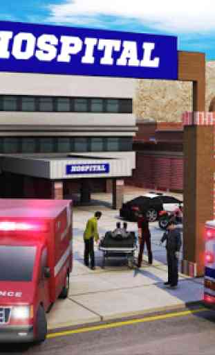 City Ambulance Emergency Rescue Simulator 4