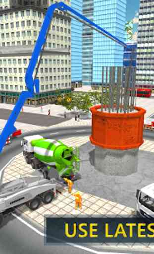 City Flyover Construction: New Bridge Building Sim 1