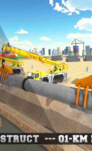 City Pipeline Construction: Plumber work 2