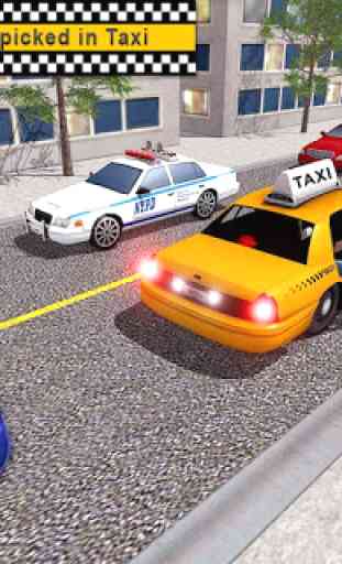City Taxi Driving simulator: online Cab Games 2020 2