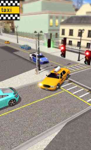 City Taxi Driving simulator: online Cab Games 2020 3
