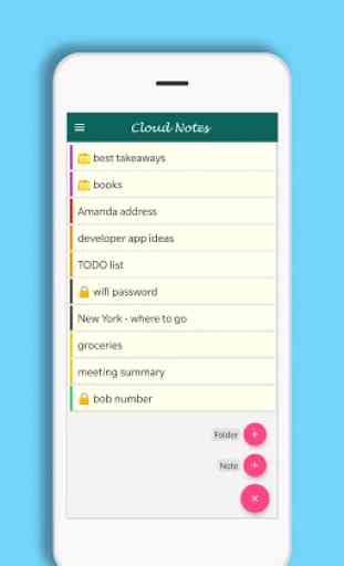 Cloud Notes - Free Notepad app for Android 1