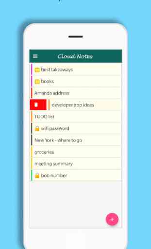 Cloud Notes - Free Notepad app for Android 3