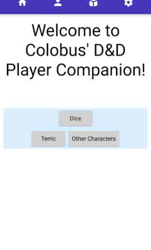 D&D Player Companion - Character Sheet & Dice App 1