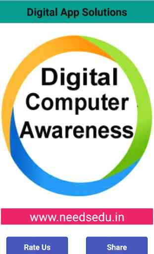 Digital Computer Awareness & Computer GK 1
