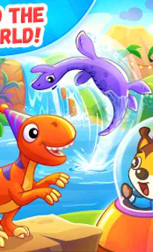 Dinosaurs 2 ~ Fun educational games for kids age 5 1