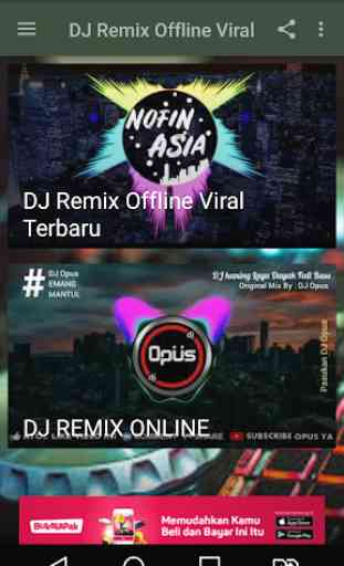 DJ Remix Offline Viral Terbaru 3