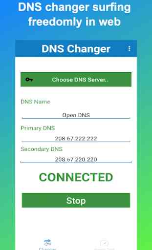DNS Changer (no root 3G/4G/WIFI) 1